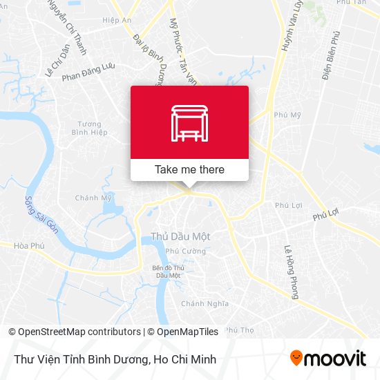 Thư Viện Tỉnh Bình Dương map