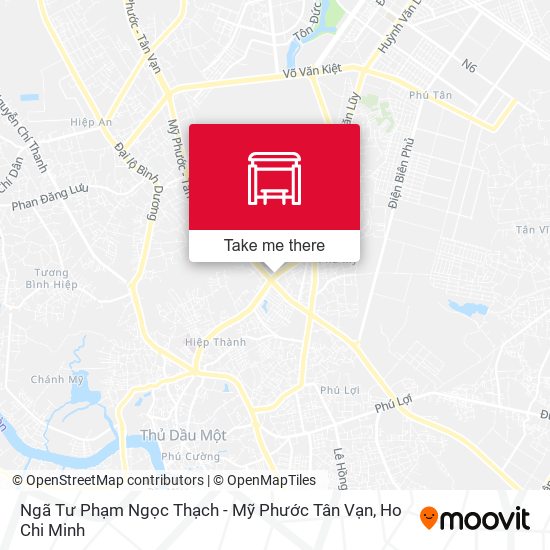 Ngã Tư Phạm Ngọc Thạch - Mỹ Phước Tân Vạn map