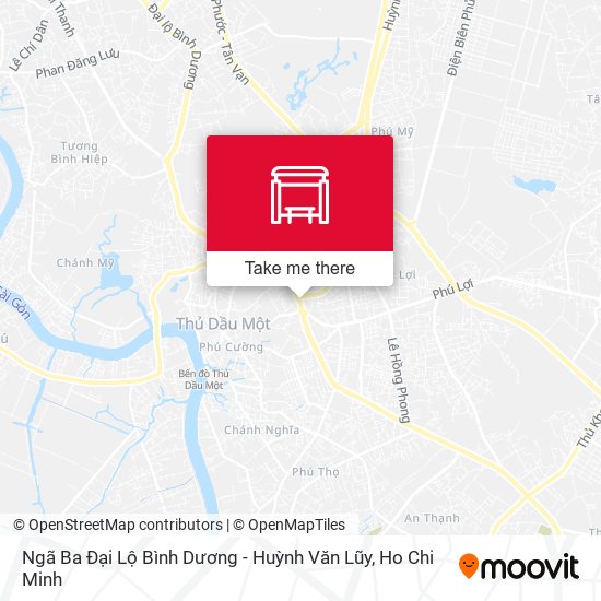 Ngã Ba Đại Lộ Bình Dương - Huỳnh Văn Lũy map