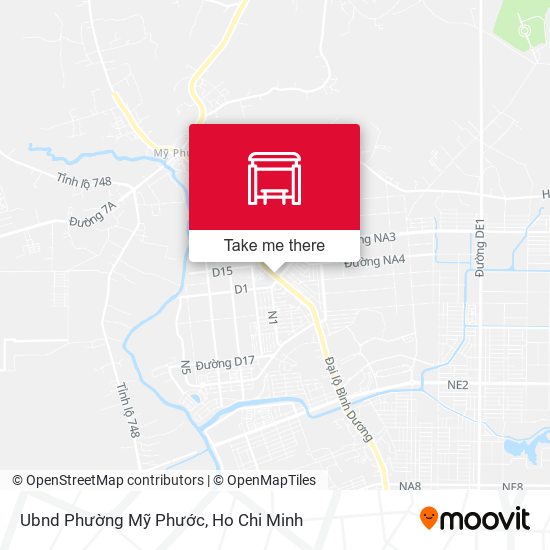 Ubnd Phường Mỹ Phước map