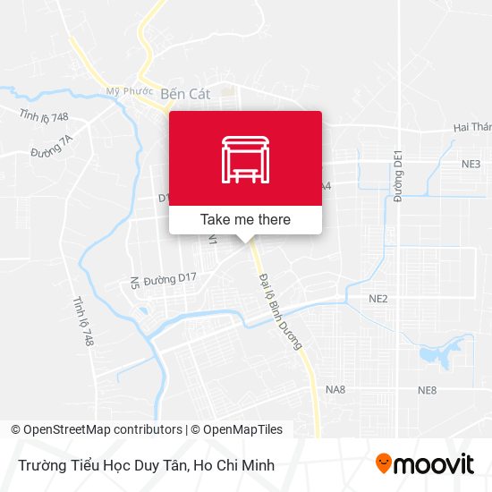 Trường Tiểu Học Duy Tân map