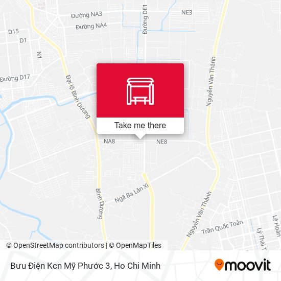 Bưu Điện Kcn Mỹ Phước 3 map