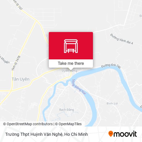 Trường Thpt Huỳnh Văn Nghệ map