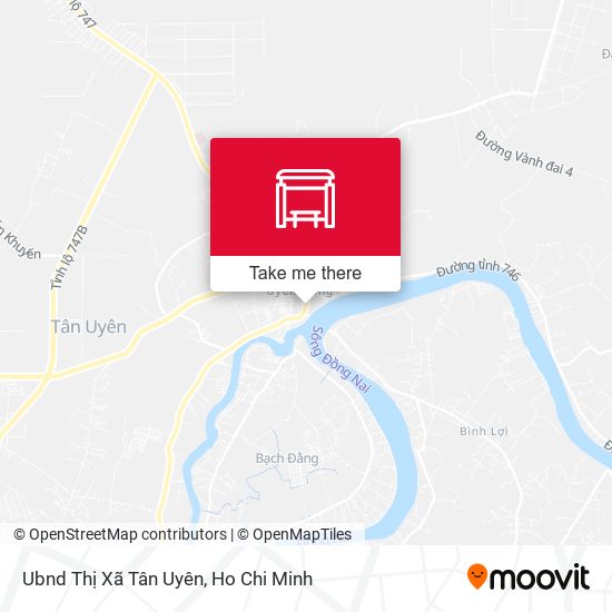 Ubnd Thị Xã Tân Uyên map