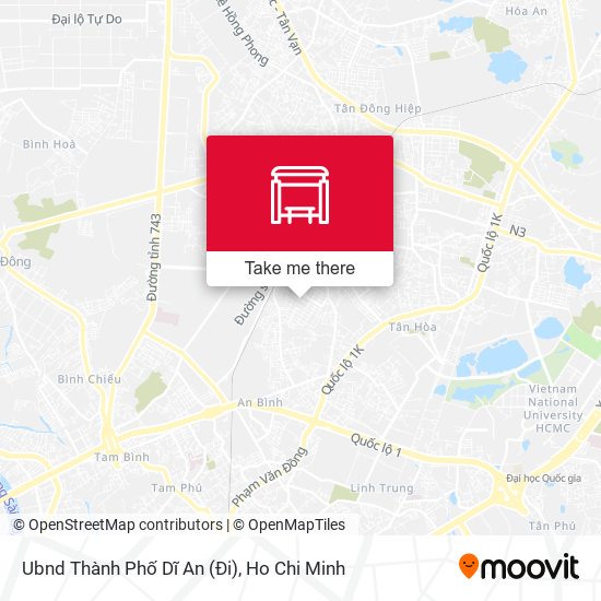 Ubnd Thành Phố Dĩ An (Đi) map