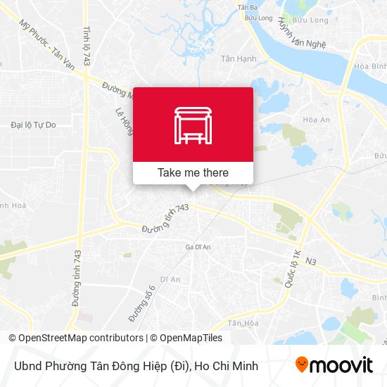 Ubnd Phường Tân Đông Hiệp (Đi) map