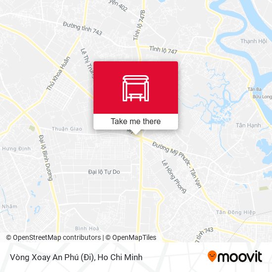 Vòng Xoay An Phú (Đi) map