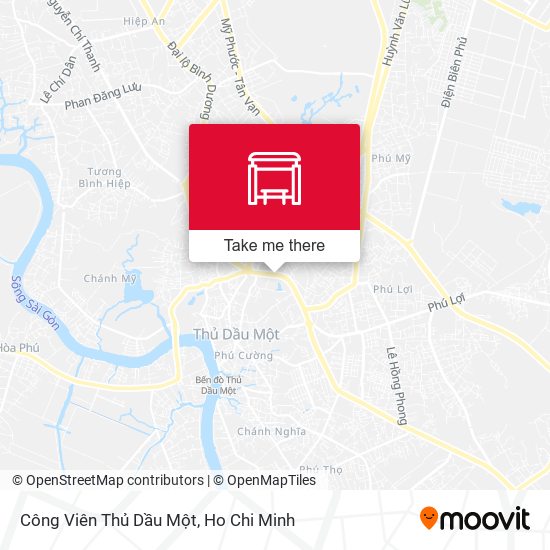 Công Viên Thủ Dầu Một map