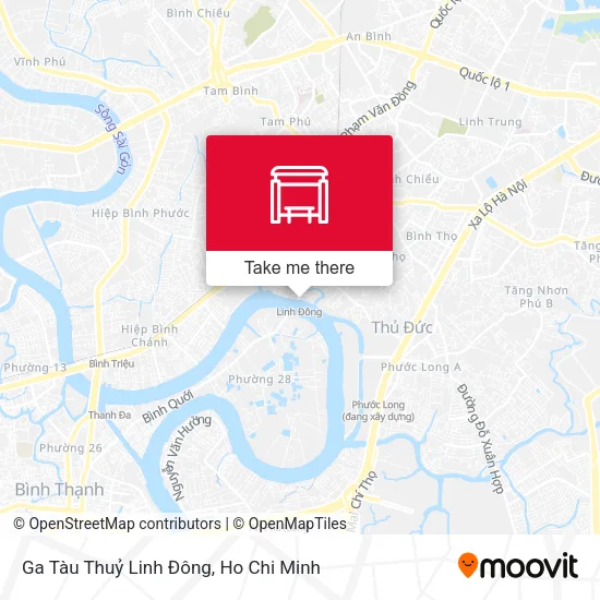 Ga Tàu Thuỷ Linh Đông map