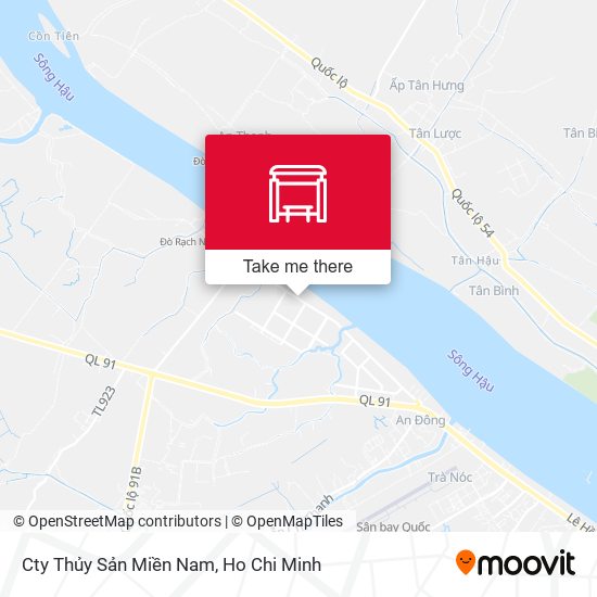 Cty Thủy Sản Miền Nam map