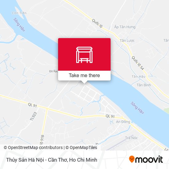 Thủy Sản Hà Nội - Cần Thơ map