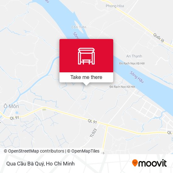 Qua Cầu Bà Quý map