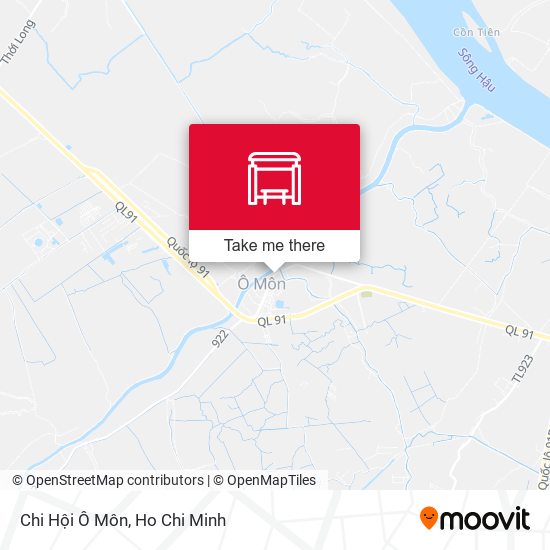 Chi Hội Ô Môn map