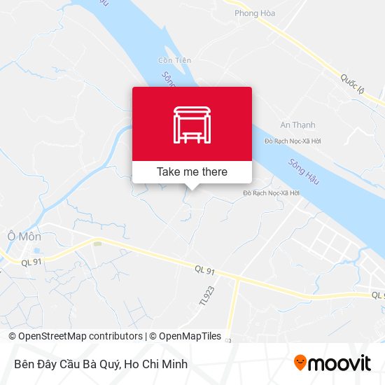 Bên Đây Cầu Bà Quý map