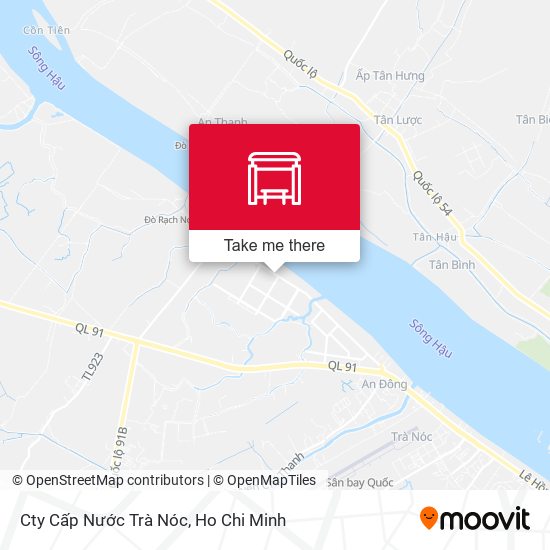 Cty Cấp Nước Trà Nóc map
