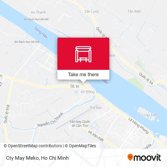 Cty May Meko map
