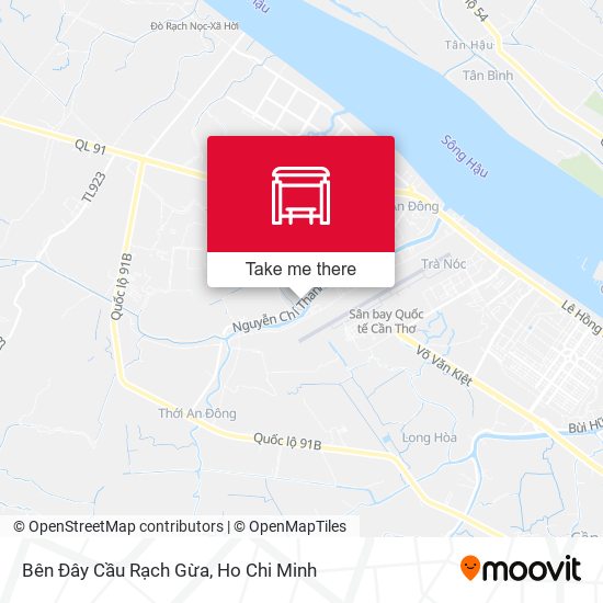 Bên Đây Cầu Rạch Gừa map