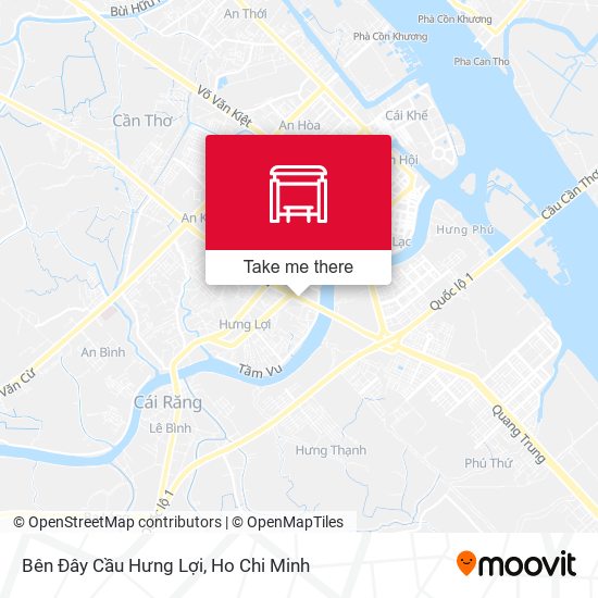 Bên Đây Cầu Hưng Lợi map
