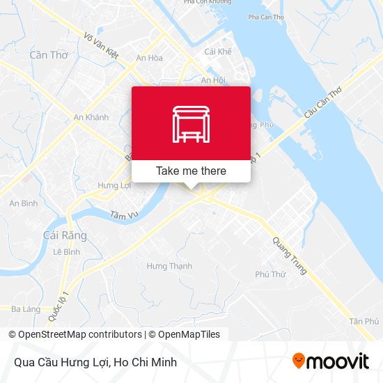 Qua Cầu Hưng Lợi map