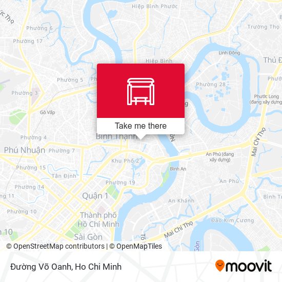 Đường Võ Oanh map