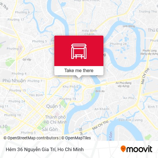 Hẻm 36 Nguyễn Gia Trí map