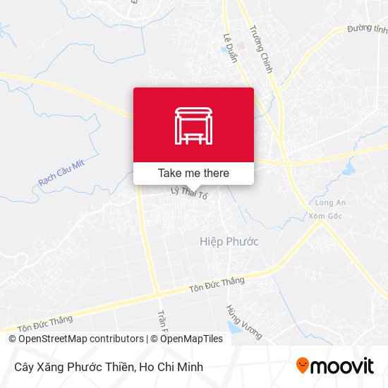 Cây Xăng Phước Thiền map