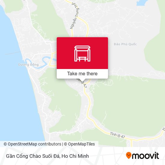 Gần Cổng Chào Suối Đá map
