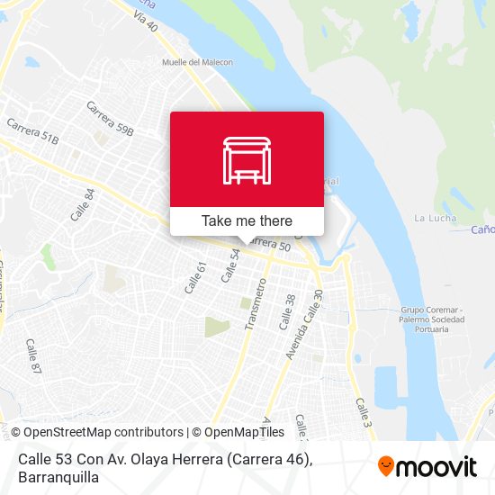 Calle 53 Con Av. Olaya Herrera (Carrera 46) map