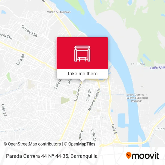Mapa de Parada Carrera 44 Nº 44-35