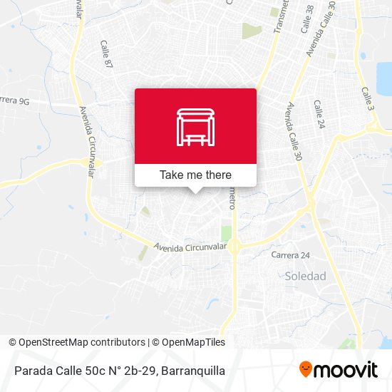 Parada Calle 50c N° 2b-29 map