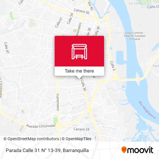 Parada Calle 31 N° 13-39 map