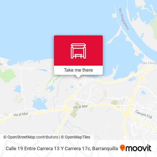 Mapa de Calle 19 Entre Carrera 13 Y Carrera 17c