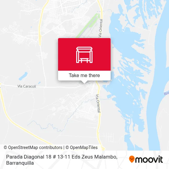 Parada Diagonal 18 # 13-11 Eds Zeus Malambo map