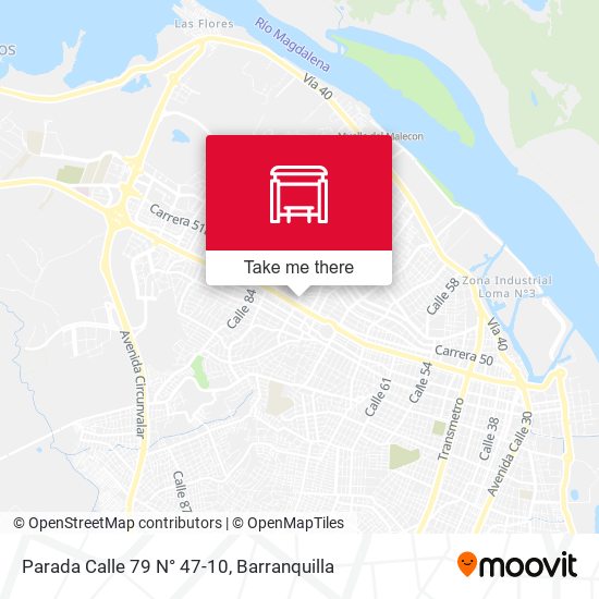 Parada Calle 79 N° 47-10 map