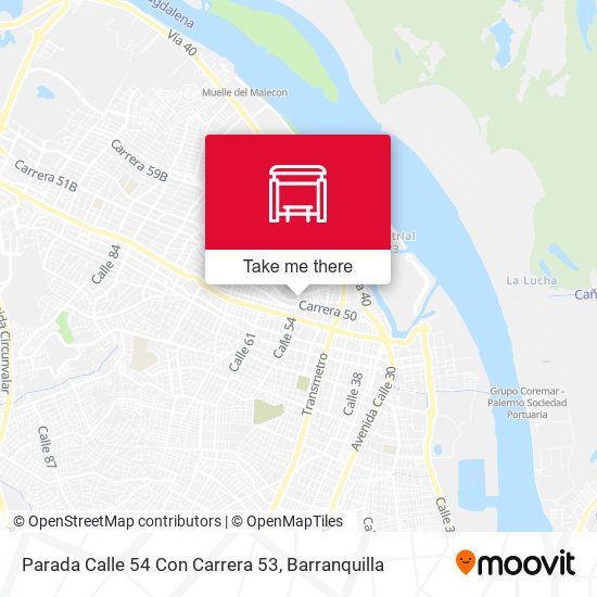 Parada Calle 54 Con Carrera 53 map
