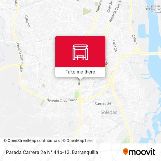 Mapa de Parada Carrera 2e N° 44b-13