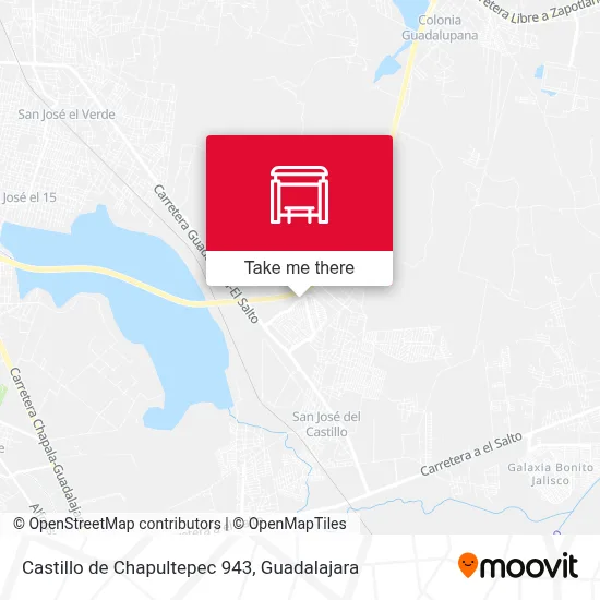 Castillo de Chapultepec 943 map