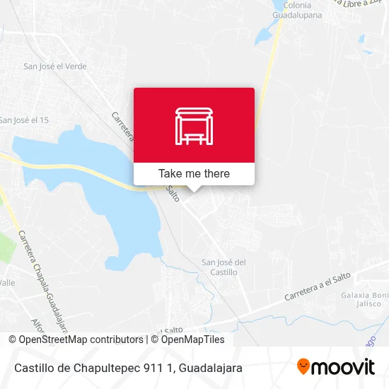 Castillo de Chapultepec 911 1 map