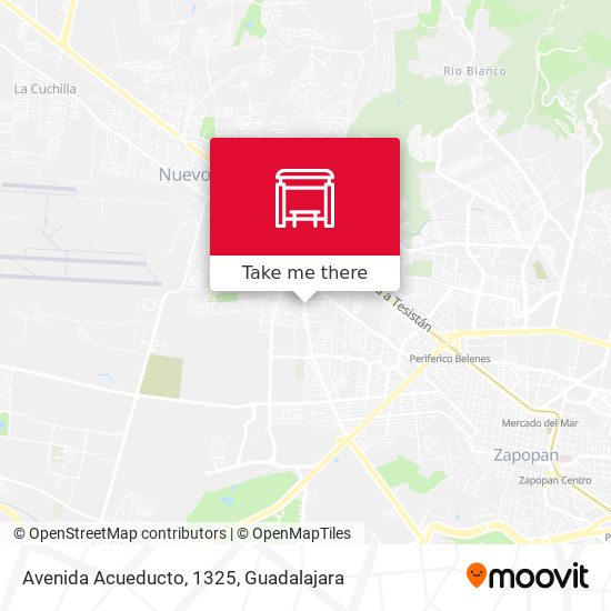 Avenida Acueducto, 1325 map