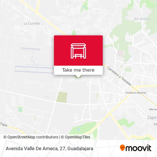Avenida Valle De Ameca, 27 map