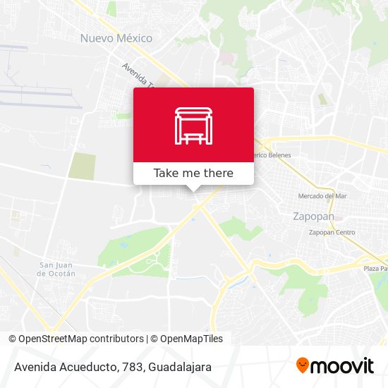 Mapa de Avenida Acueducto, 783