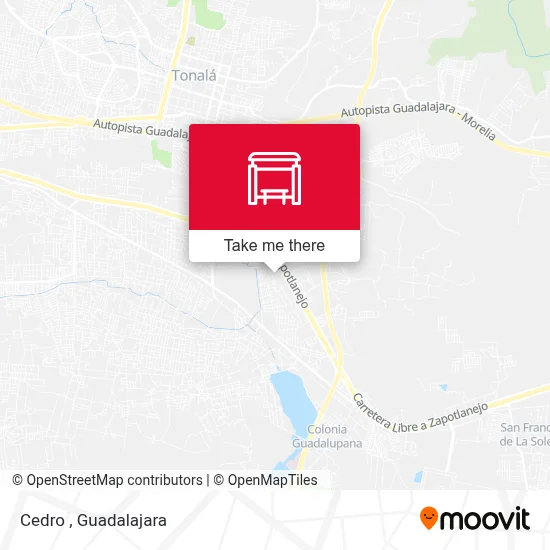 Cedro map