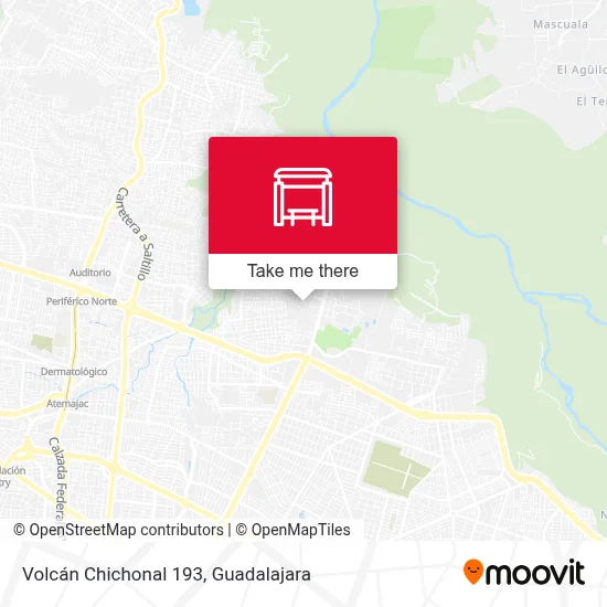 Volcán Chichonal 193 map