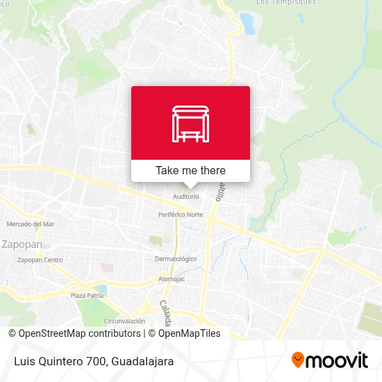 Luis Quintero 700 map