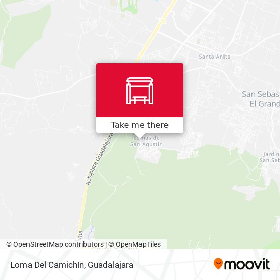 Mapa de Loma Del Camichín