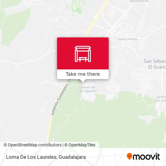 Loma De Los Laureles map