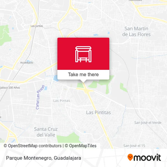 Parque Montenegro map