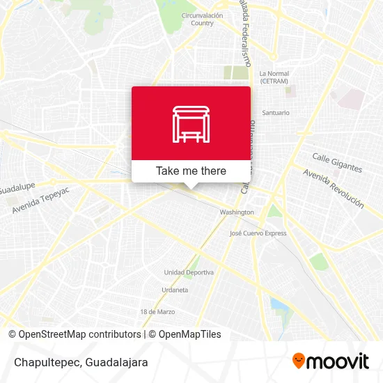 Chapultepec map