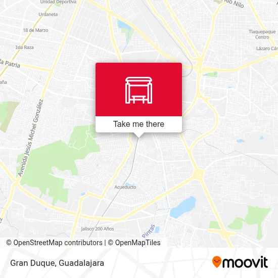 Gran Duque map