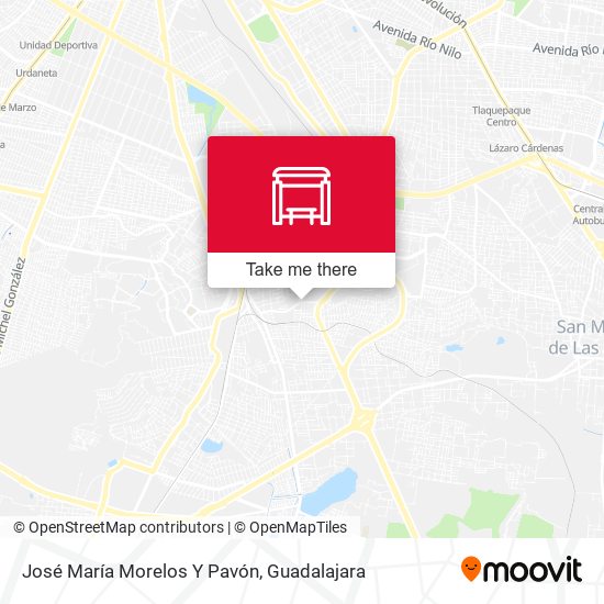 José María Morelos Y Pavón map
